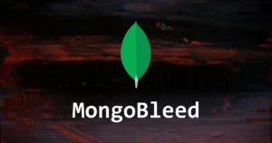Imagen con logo de MongoDB y nombre de vulnerabilidad MongoBleed descubierta